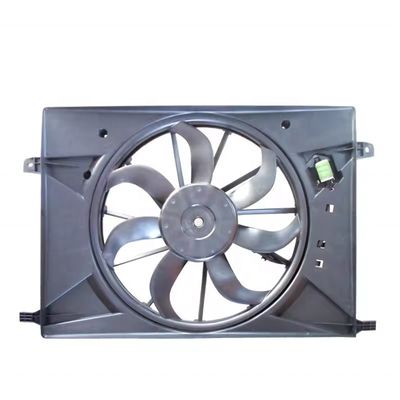Harga yang bagus Auto Parts Mobil AC Condenser Mesin Listrik Pendingin Radiator Fan Assembly untuk Buick GL8 90765376 on line